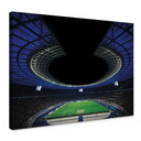 Leinwandbild Hertha BSC - Volles Olympiastadion bei Nacht