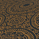 Mandala graficzna tapeta złoto czarna - tapeta w stylu boho - tapeta z włókniny do salonu kuchnia