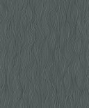 Stribet non-woven tapet Novamur Kylie antracit