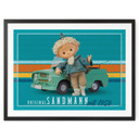 Plakat Unser Sandmännchen - Sandman z Trabi - Plakat dla dzieci