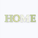 Letras decorativas 3D HOME verde
