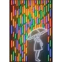 Fototapet - Mielu - Rain