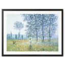 Plakat Monet - Pola wiosną