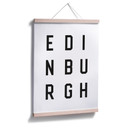 Plakat - Typografia Edynburg