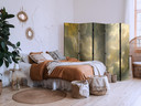 Paravent, Raumteiler freistehend, Trennwand - Enchanting Play of Colors Against the Clouds, 5-teilig