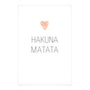 Obraz z tkaniny Confetti & Cream - Hakuna Matata