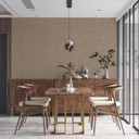 Livingwalls Ethnotapete My Home My Spa Vliestapete Study Libary Home hellbraun, silber, gold