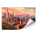 Muurprints Bleichner - Seattle