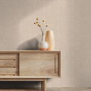 grafisk tapet, non-woven tapet Flora beige