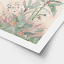 Plakat Tropikalna Sielanka z Kolibrem Morela - Bloomery Decor