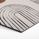 Hexagone - Alu-Dibond 1X Studio - Arcs et pois