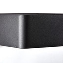 Wandleuchte Ida, schwarz, 4,5 x 12 cm, Metall Außenleuchte
