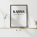 Poster Karma regelt das schon