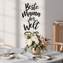 Wandtattoo Typo Beste Mama der Welt