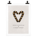 Plakat świąteczny - Candy canes Merry Everything & Happy Always - Orara Studio