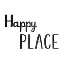 dekoracyjny napis 3D Happy Place - dekoracja akrylowa