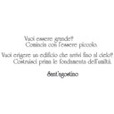 Sticker mural - Vuoi essere grande?