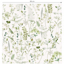 Tapet med mønster urter og vilde blomster - UN Designs