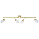 Deckenleuchte Noemi, gold, 13 x 70 cm, Metall Strahler