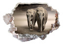 3D Wallsticker Elefanterne