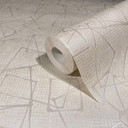 Vliestapete Grafisch Modern in Beige 