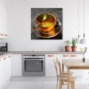 Canvasbillede, en kop te