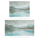 Fotomurale Velvet Horizon - Lago Astratto - Sir Edward x Grigory Gladarev