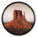 Plakat formacji skalnej w Monument Valley - Hugonnard - Round
