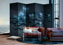 Screen room divider - City by night, 3-delt