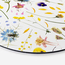 Tableau sur alu-Dibond UN Designs - Fleurs séchées - Rond