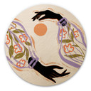 Obraz drewniany Arty Guava - Embrace the sun - Round