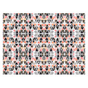Naklejki na płytki Fredriksson - Triangles Black Apricot - Zestaw 12 sztuk