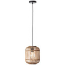 Pendelleuchte Willi, braun, 130 x 21,5 cm, Metall Pendellampe, dimmbar