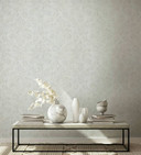 non-woven tapet hvid beige ornamental til stue soveværelse kontor marburg tapet