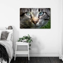 Tableau en verre Cuadrado - Dans les yeux