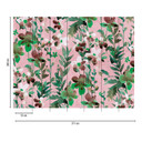 Livingwalls Metropolitan stories THE WALL blomstret tapet