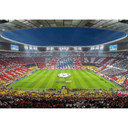 Fototapet - Bayern München Stadion Choreo Immer Weiter