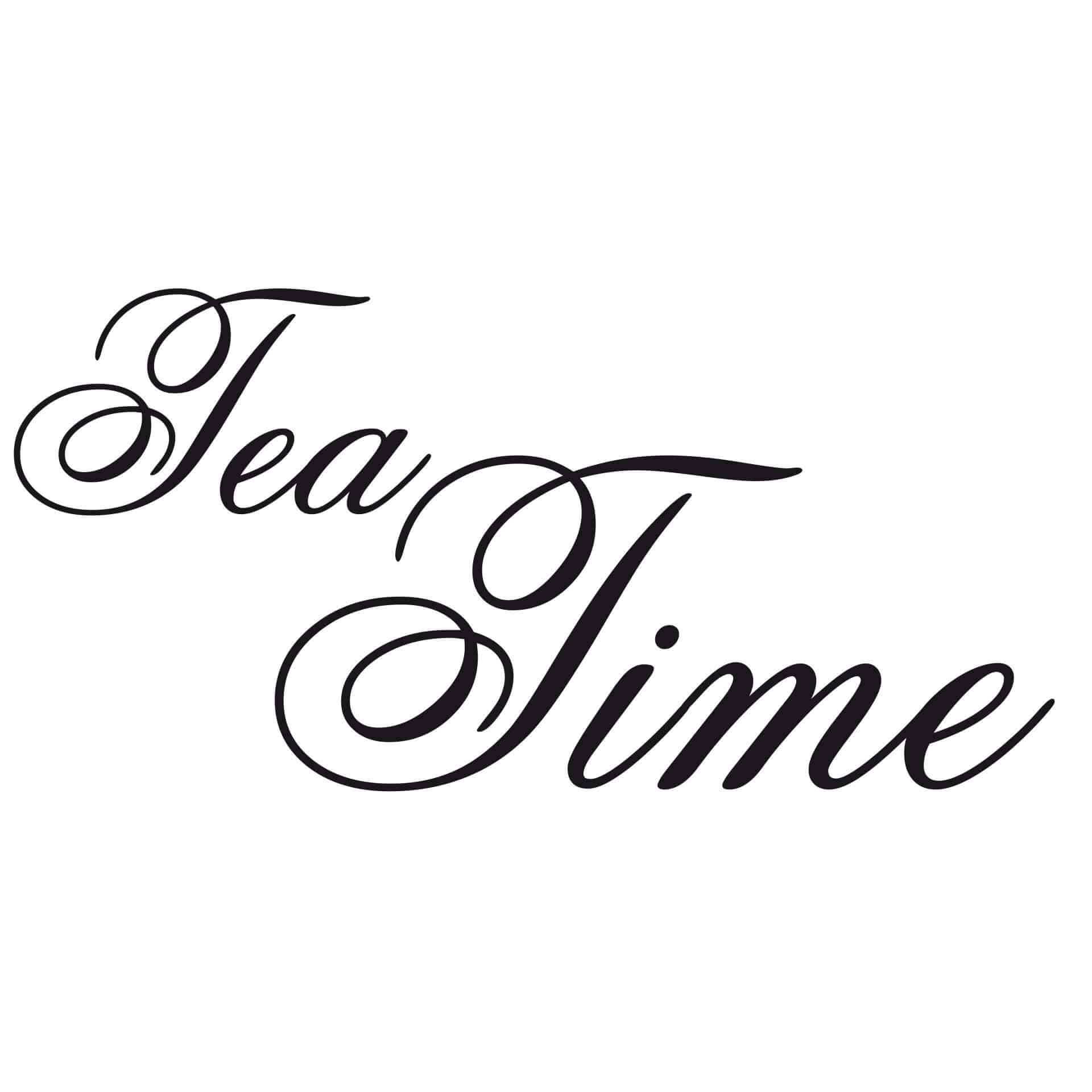 Adesivo murale - Tea Time