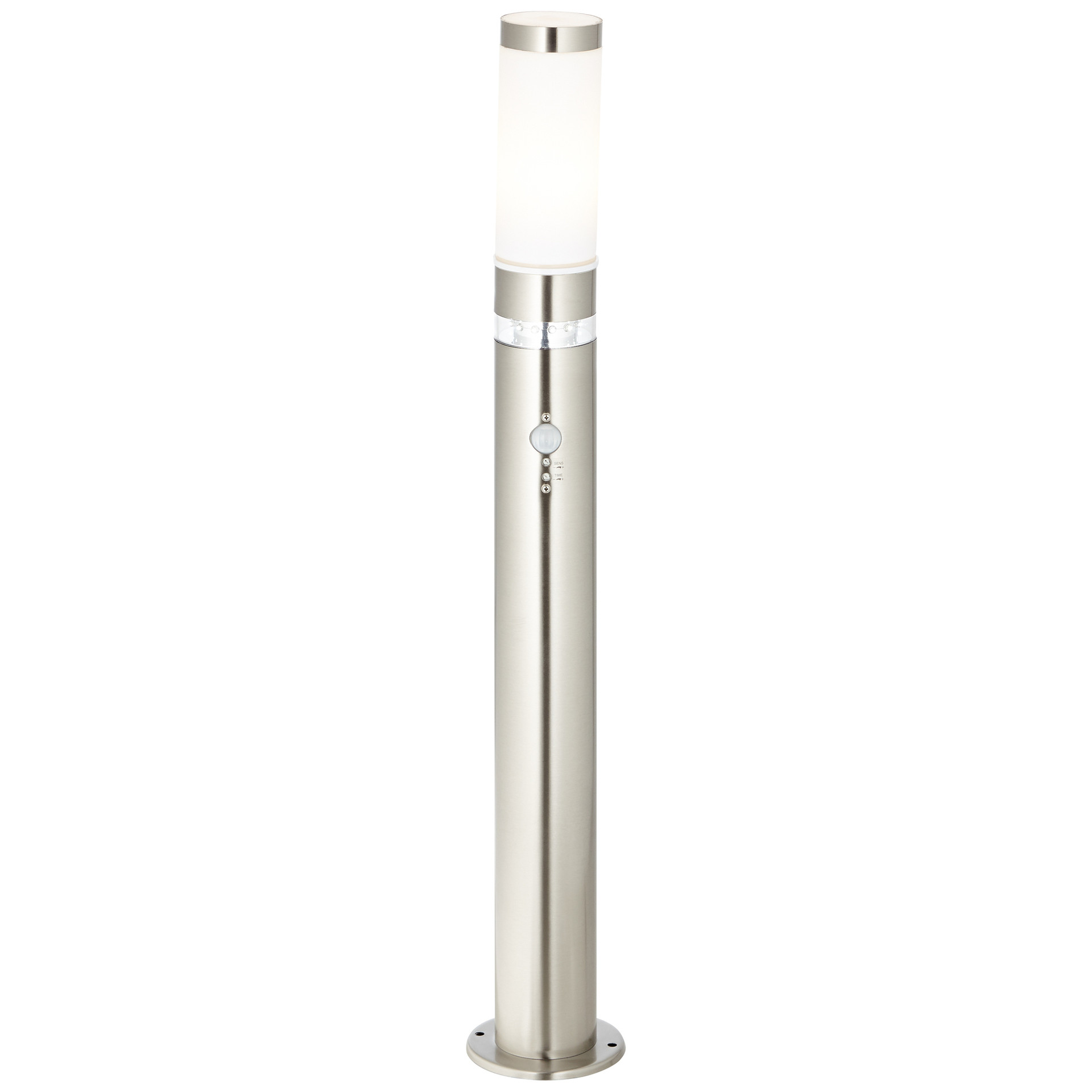 Außenstandleuchte Carlo, metallic, 77,5 x 11,9 cm, Außenlampe