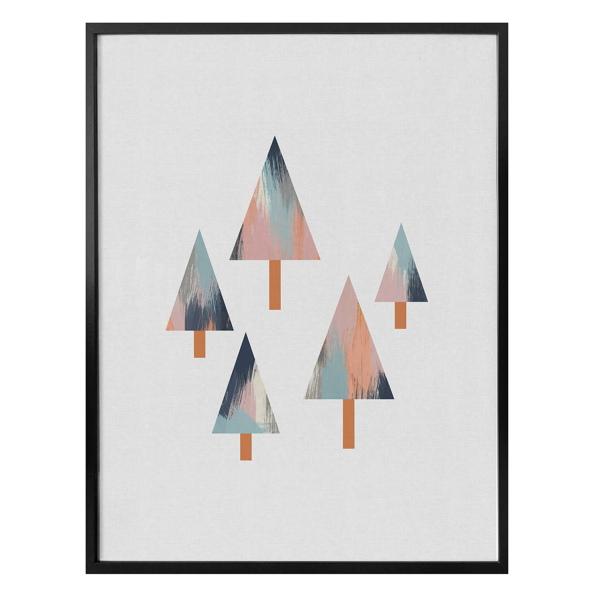 Plakat Orara Studio - Pastelowe drzewa