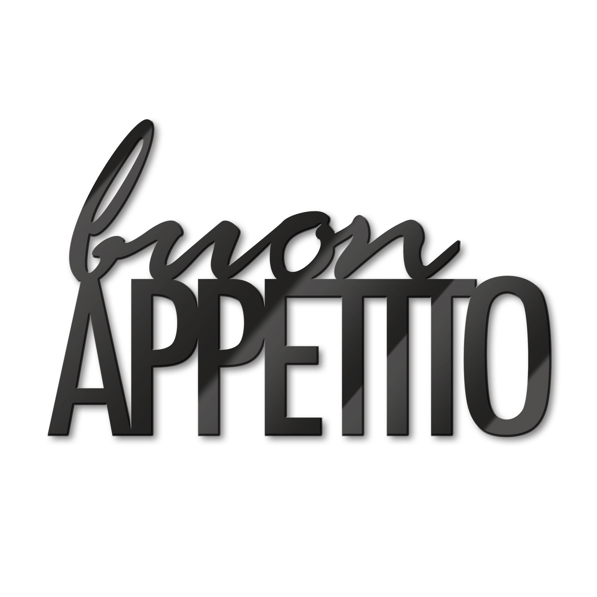 Litery akrylowe Buon Appetito