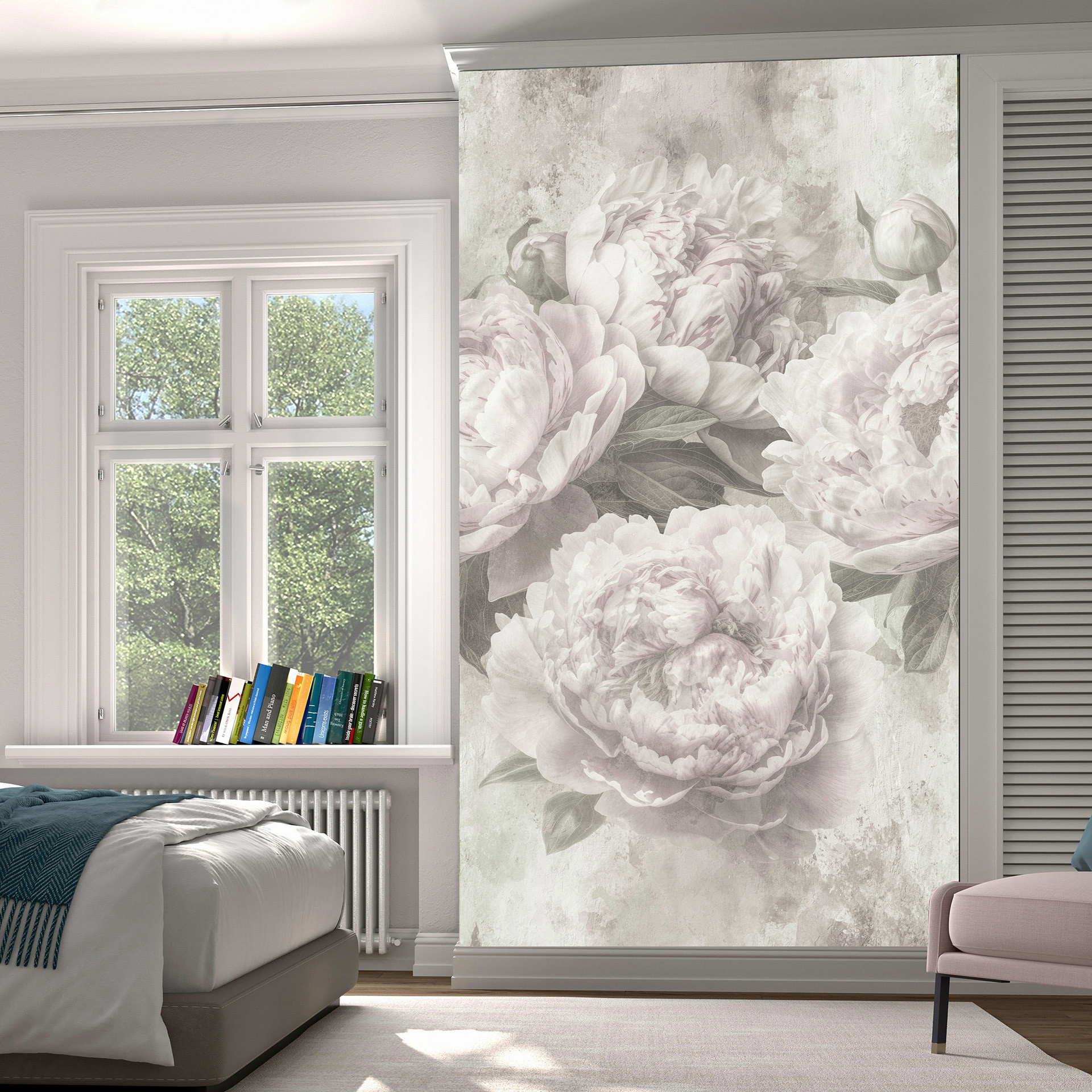Papier peint numérique Snow White en 1,5 m x 2,7 m Fashion for Walls 4 de Guido Maria Kretschmer