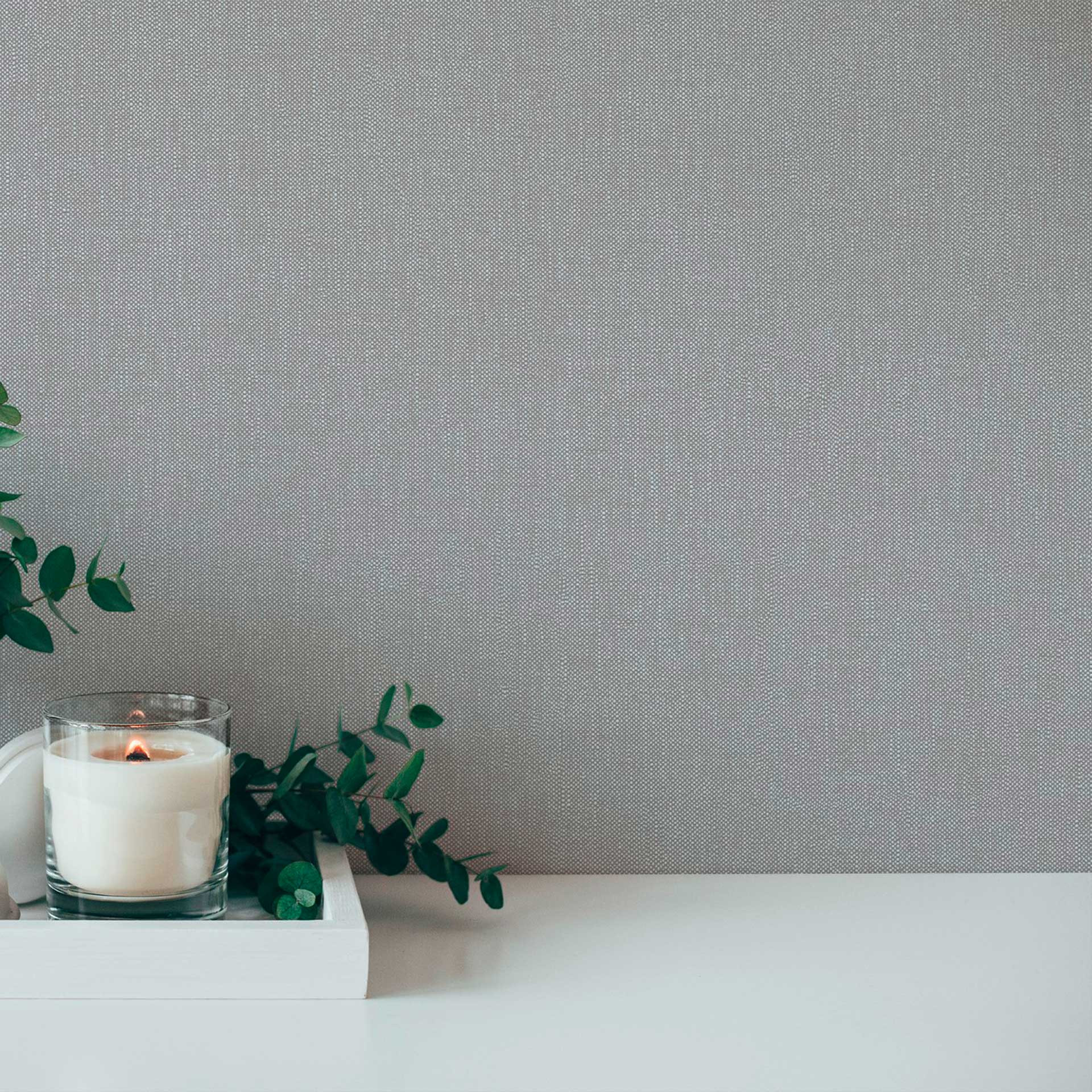 effen behang grijs - vliesbehang eetkamer keuken - effen behang woonkamer slaapkamer