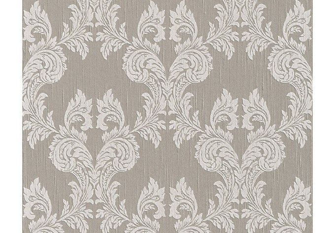 Architechts Paper Stoftapet Tessuto Grå beige, Silkegrå
