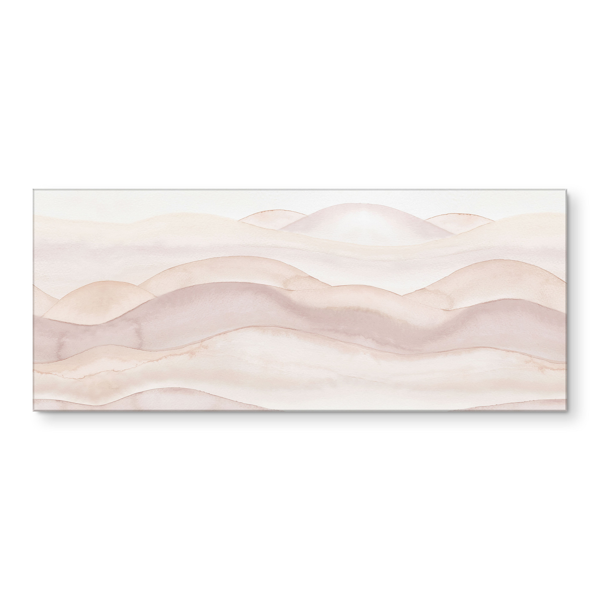 Revêtement pour cuisine Douces collines en aquarelle - Bloomery Decor
