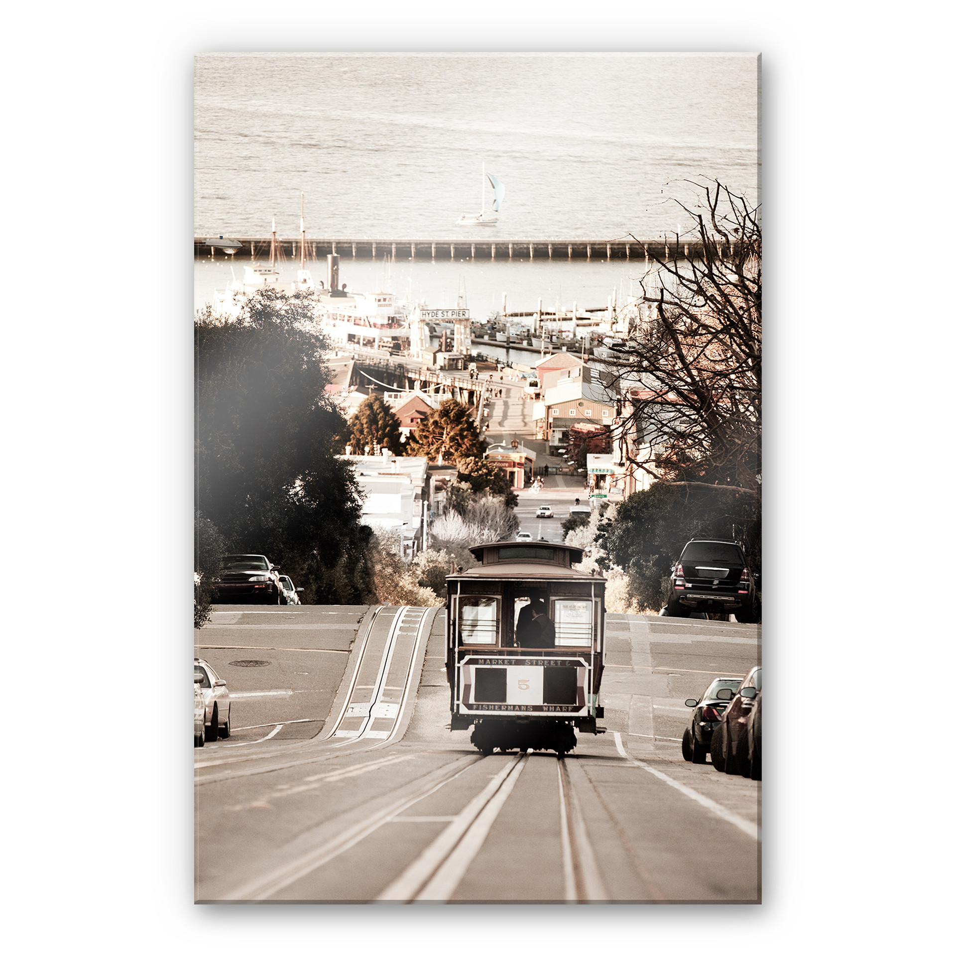 Akrylbillede Cable Cars