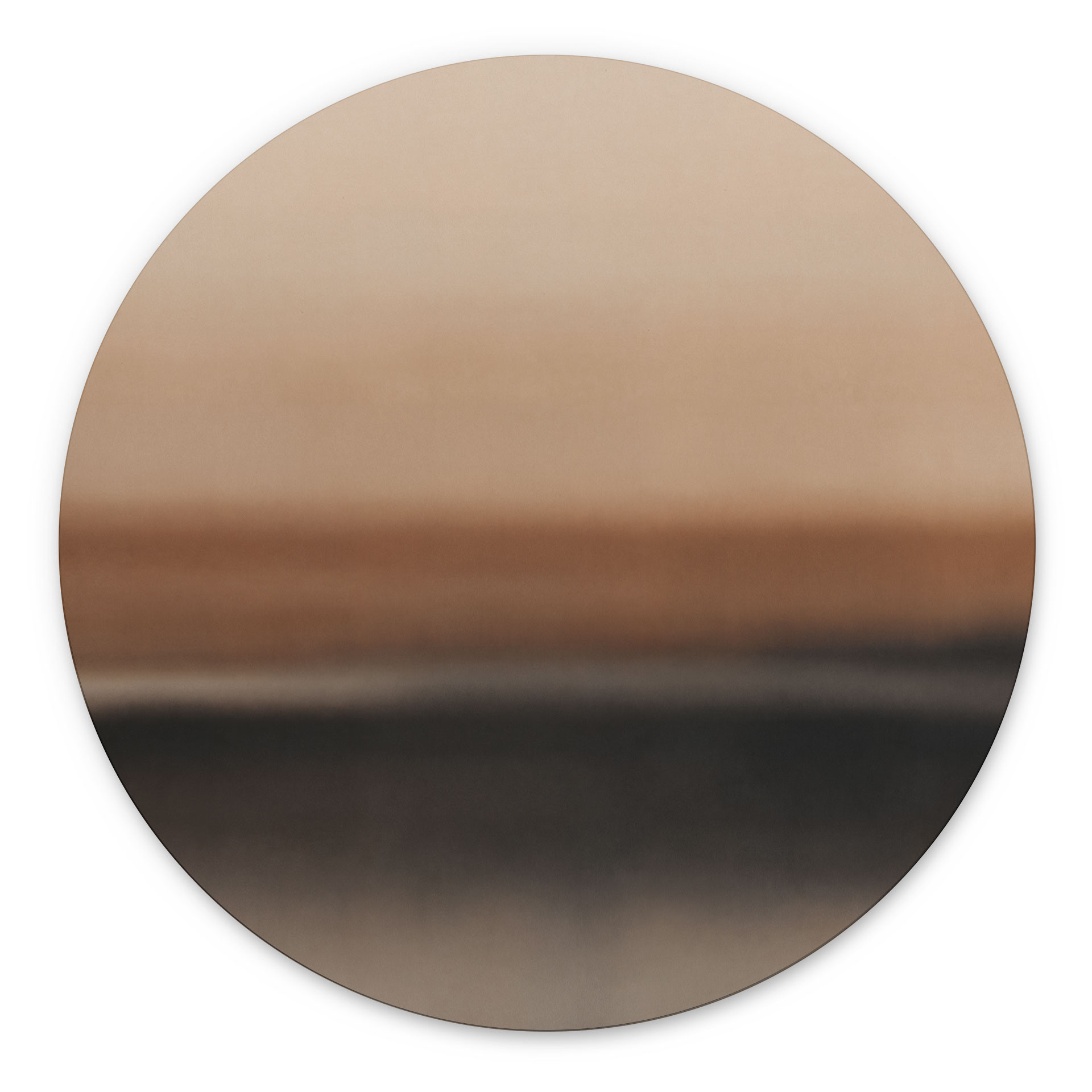 Wandbild Rotko Dawn - Warmer Horizont - Sir Edward x Grigory Gladarev - Alu-Dibond Rund