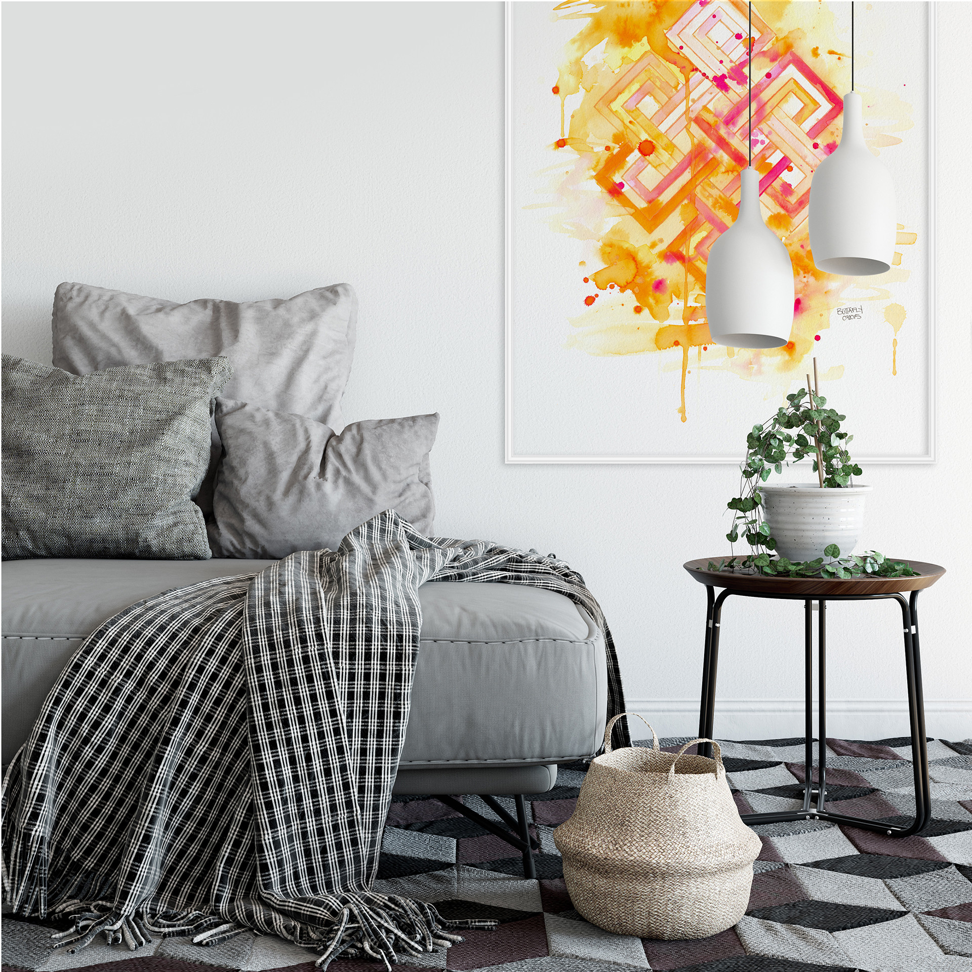 Wallprint Buttafly - Karma