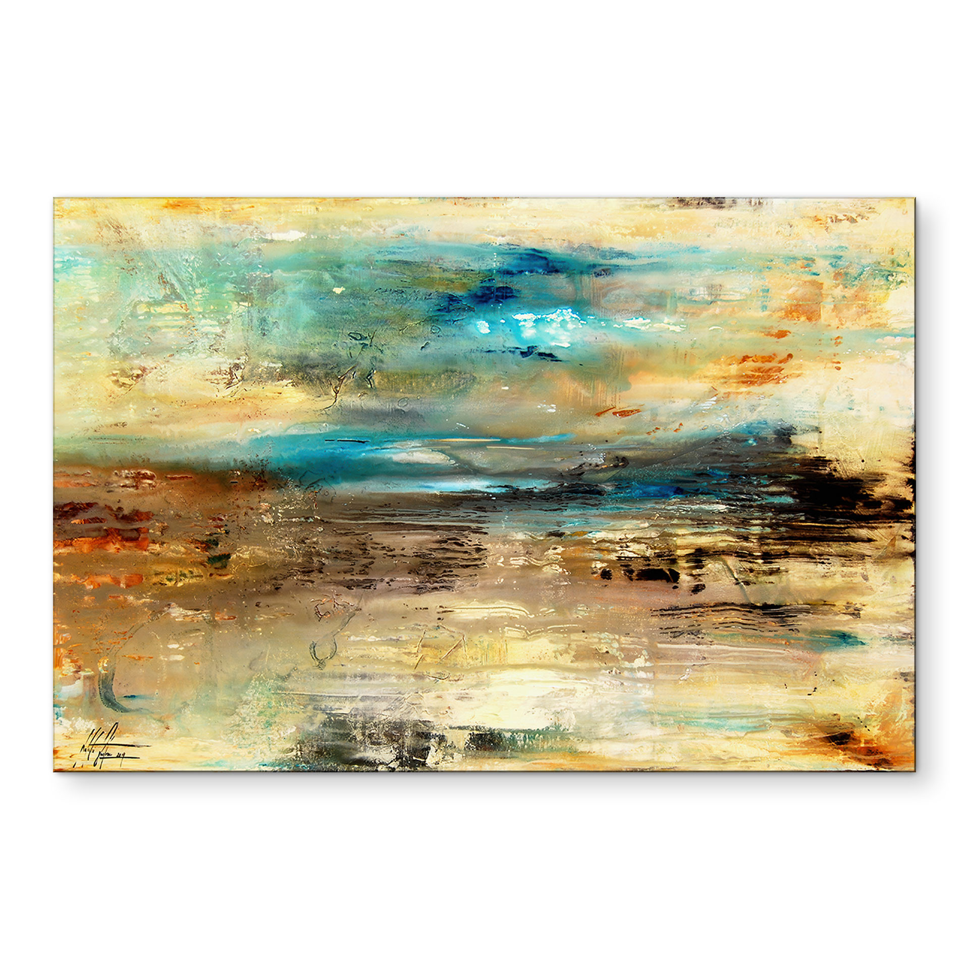 Wandbild Visite - Fedrau - Alu-Dibond
