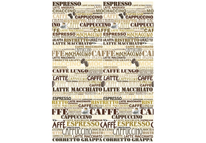 Papierbehang Eetcafe